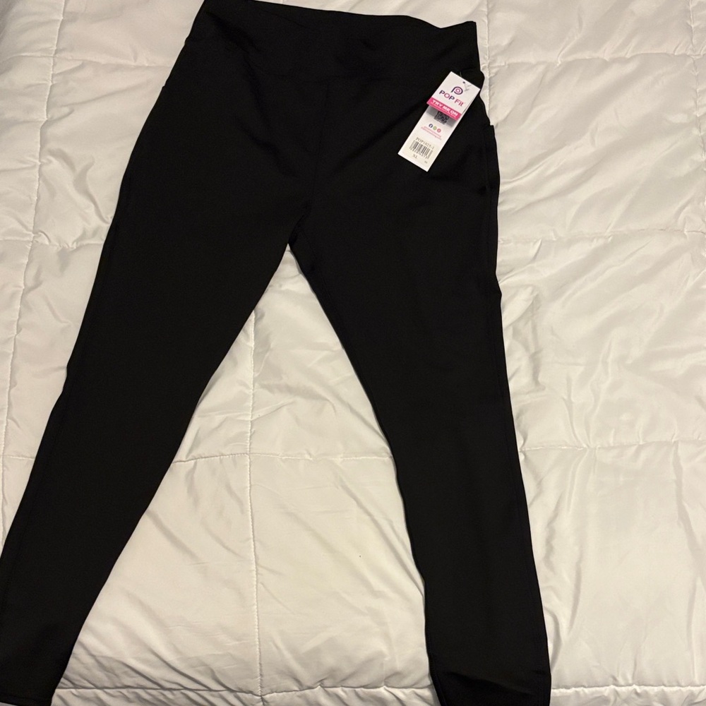 Black High-Waisted Leggings